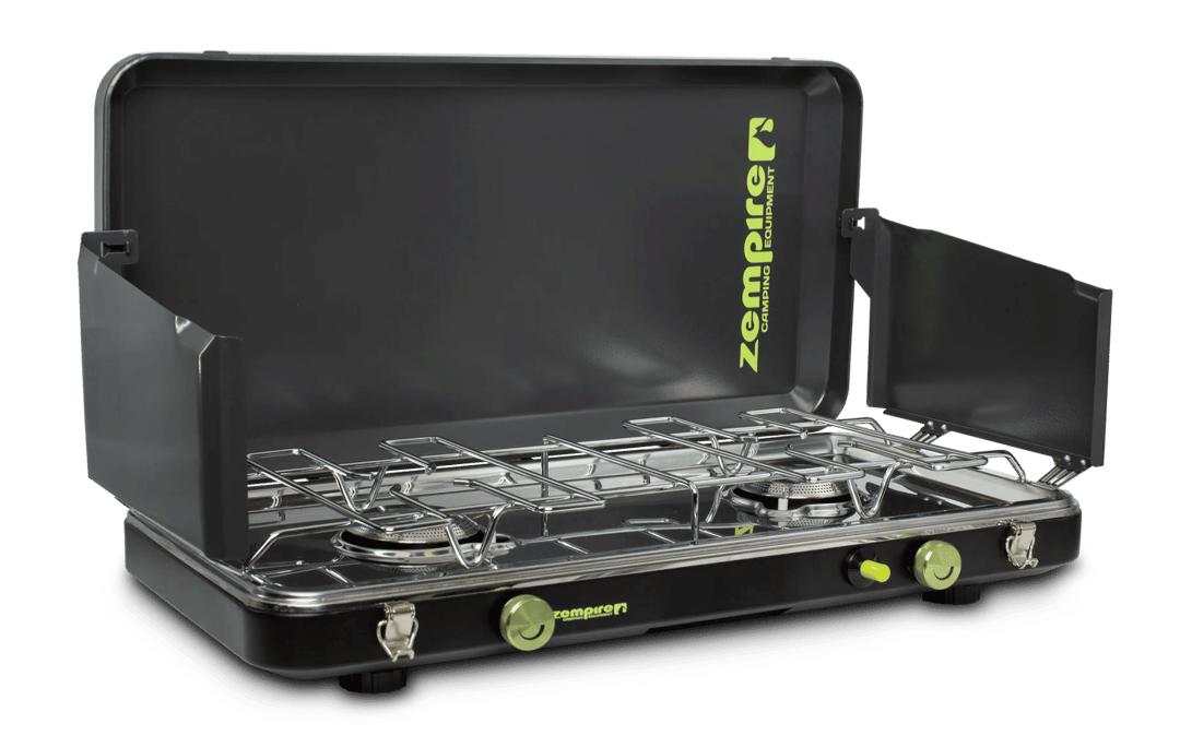 Zempire 2-Burner DLX Wide Camping Stove