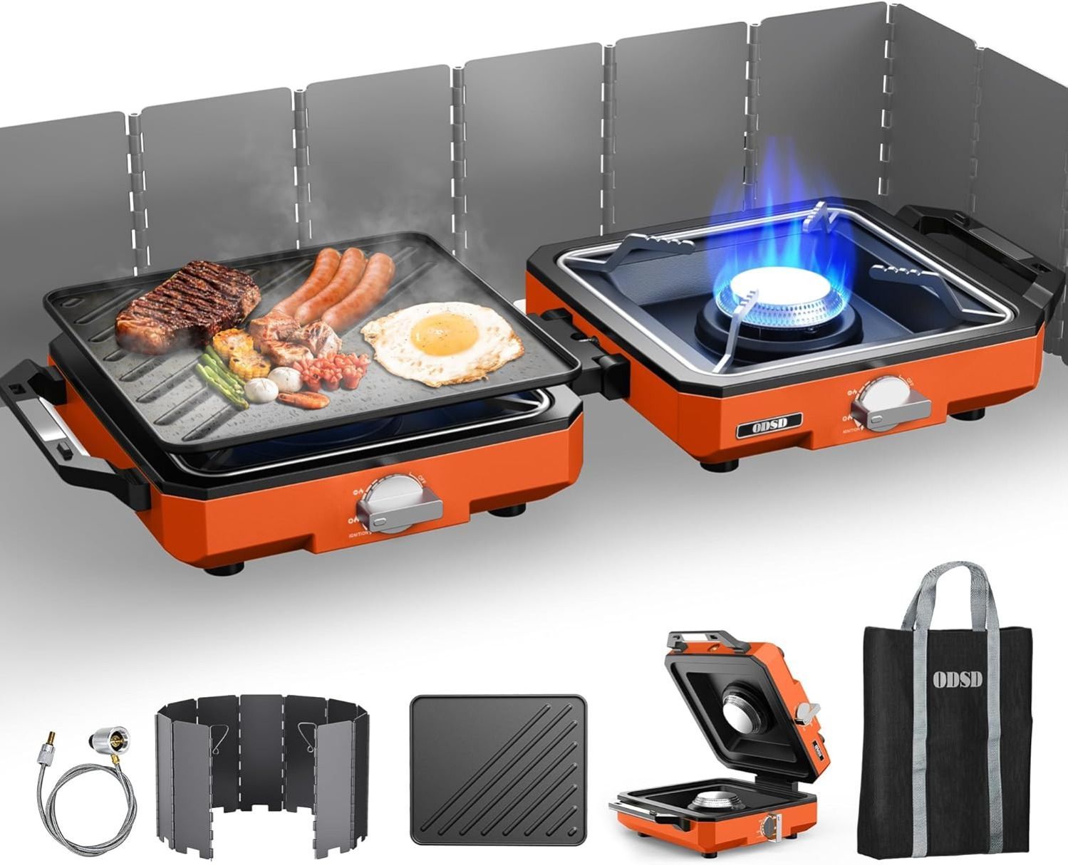 ODSD 2 Burner Camping Stove